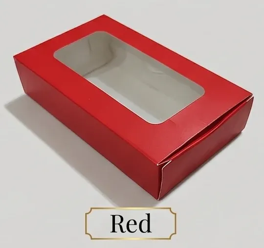 Premium mini return gift box in matte black with custom branding